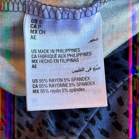 ALFANI Women's Lounge Pajama Jogger Pants Blue with Black Dots SMALL - Picture 5 of 6